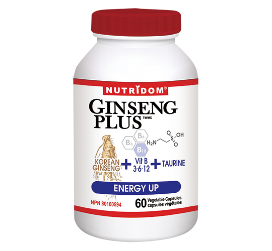 Nutridom Ginseng PLUS ENERGY UP 60 Vcaps